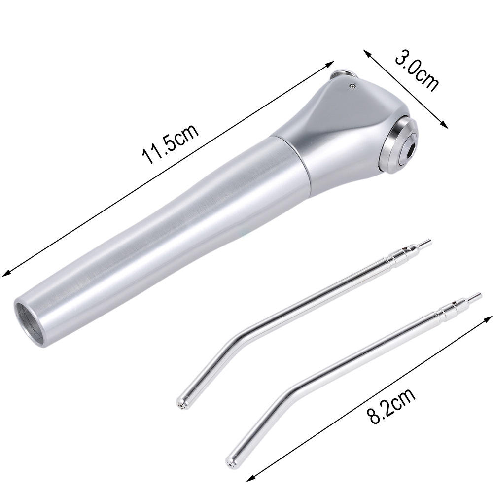Dental 3 Way Syringe Triple Air Water Syringe With 2 Stainless Steel Nozzle image 3